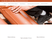 Tablet Screenshot of ceramicavrdamiao.com.br